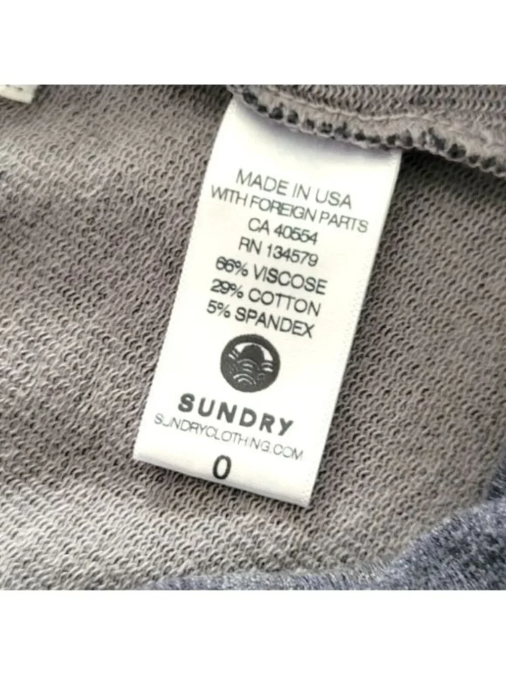 Anthro Sundry Camo Yoga Lounge Soft Leggings Extra Small - Picture 5 of 5